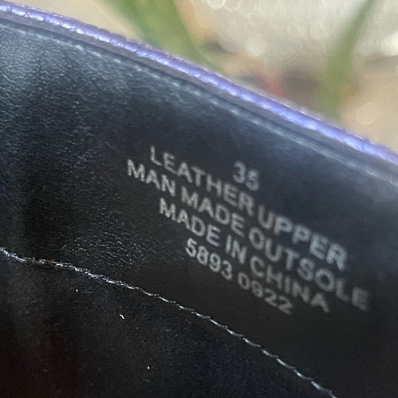 Kurt Geiger London Kensington Rainbow Stripe Leather Boot. NWOT. (Color rub). - Picture 5 of 15